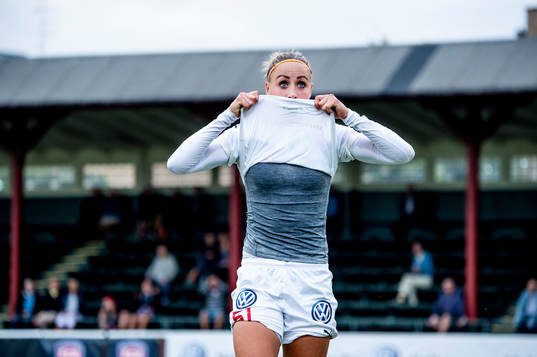 Rosengårds Sanne Troelsgaard Nielsen deppar