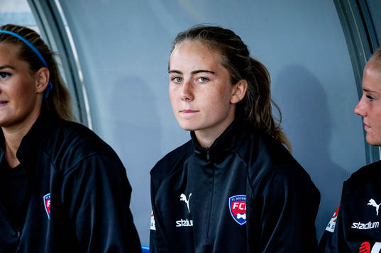 Rosengårds Matilda Eriksson Kristell på bänken