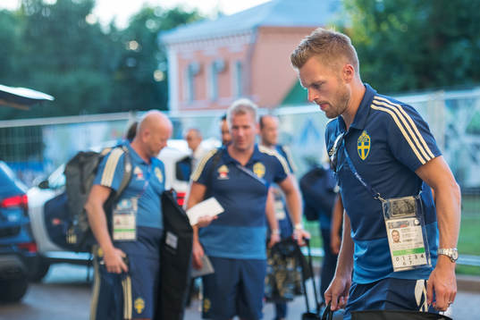 Sebastian Larsson of the Swedish national football team