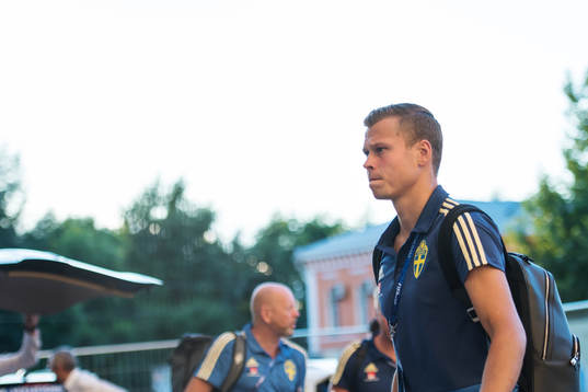 Viktor Claesson of the Swedish national football team