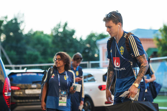 Victor Nilsson Lindelöf of the Swedish national football