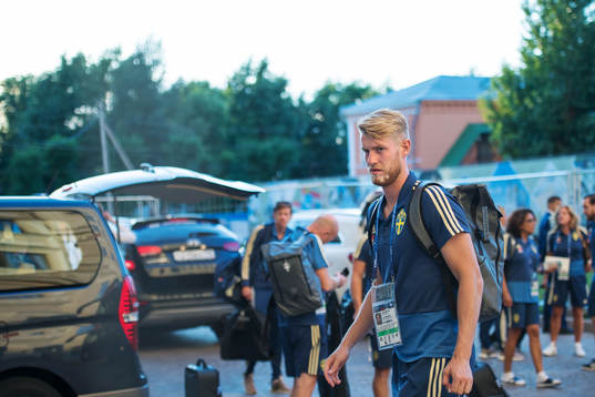 Filip Helander of the Swedish national football team