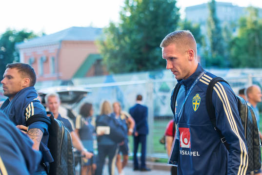 Goalkeeper Robin Olsen of the Swedish national football