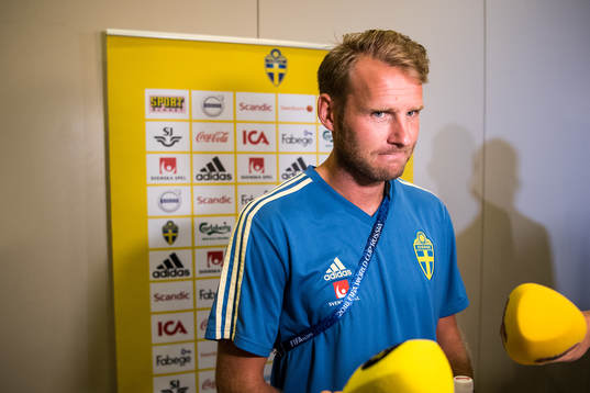 Bläddra bland fler bilder av Football, World Cup 2018, Day 22, Sweden, Press event