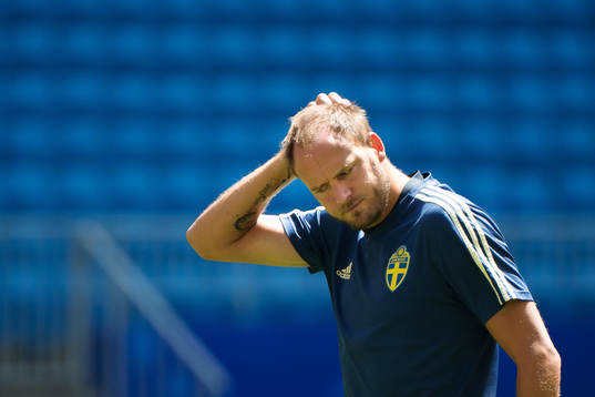 Andreas Granqvist of the Swedish national football team at