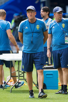 Head coach Janne Andersson of the Swedish national football
