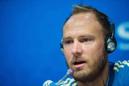 Andreas Granqvist of the Swedish national football team at