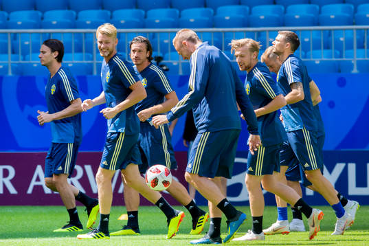 Albin Ekdal, Filip Helander, Gustav Svensson, Pontus