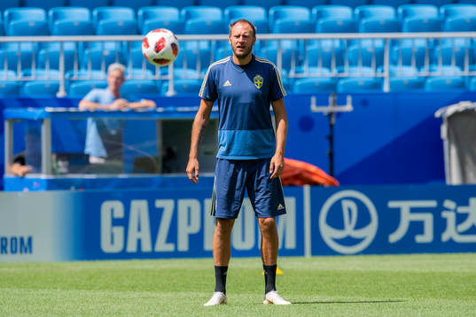 Andreas Granqvist of the Swedish national football team at