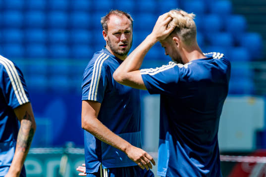 Andreas Granqvist of the Swedish national football team at