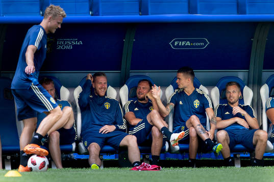 Pontus Jansson, Andreas Granqvist, Mikael Lustig, Sebastian