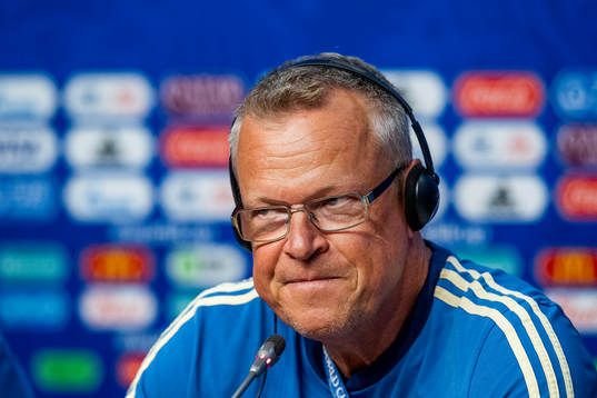 Head coach Janne Andersson of the Swedish national football