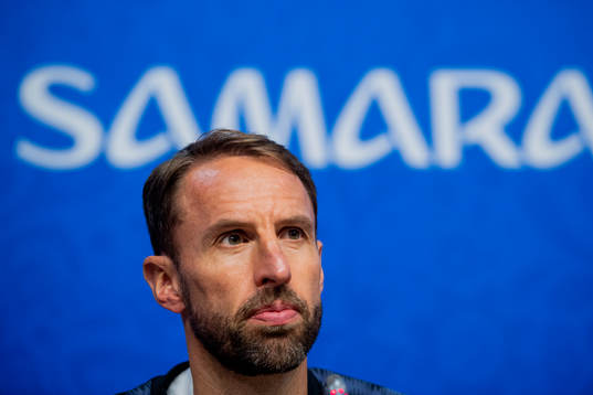 Bläddra bland fler bilder av Football, World Cup 2018, day 23, England, press conference