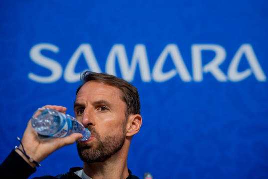Head coach Gareth Southgate of the English national