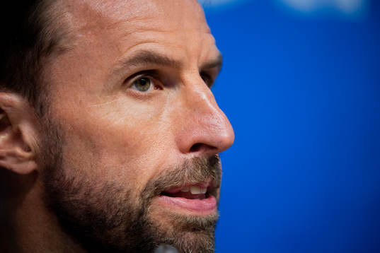 Head coach Gareth Southgate of the English national