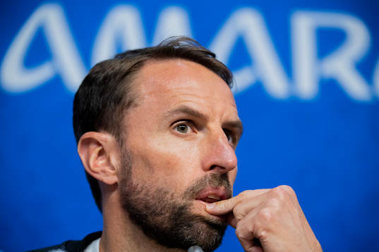 Head coach Gareth Southgate of the English national