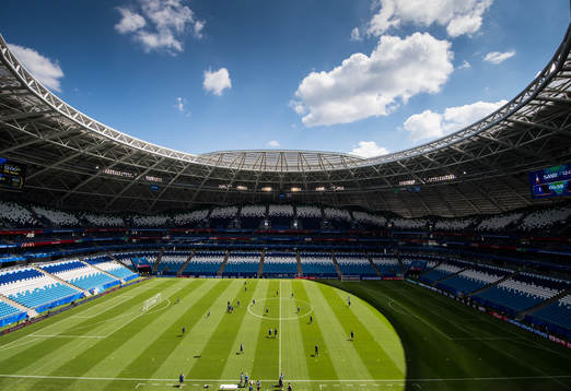 General view of the Swedish national football team at a