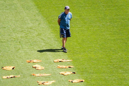 Head coach Janne Andersson of the Swedish national football