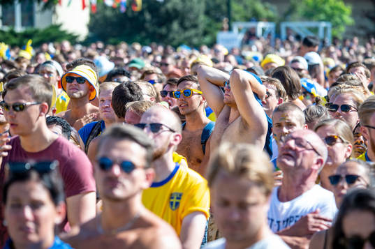 Supportrarna deppar