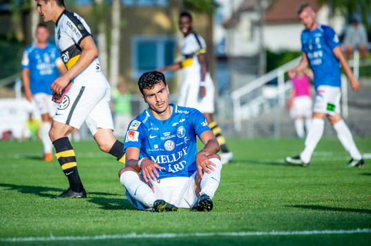 Trelleborgs Deniz Hümmet deppar