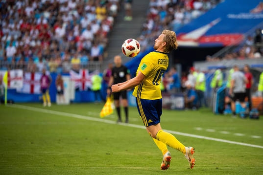 Emil Forsberg of Sweden