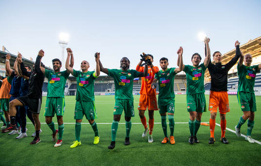 Dalkurds spelare tackar publiken