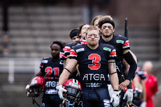 Carlstad Crusaders Christian Forsman och Philip Juhlin
