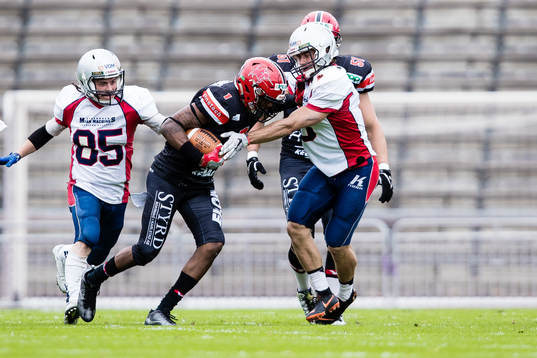 Carlstad Crusaders Julius Rucker och Stockholm Mean