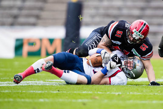 Carlstad Crusaders Christian Kuylenstjerna och Stockholm