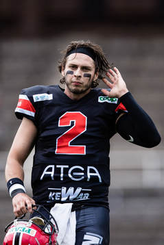 Carlstad Crusaders Philip Juhlin deppar
