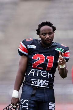 Carlstad Crusaders Josef Nguzo