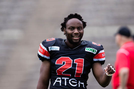 Carlstad Crusaders Josef Nguzo