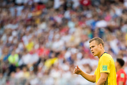 Viktor Claesson of Sweden shows thumbs up
