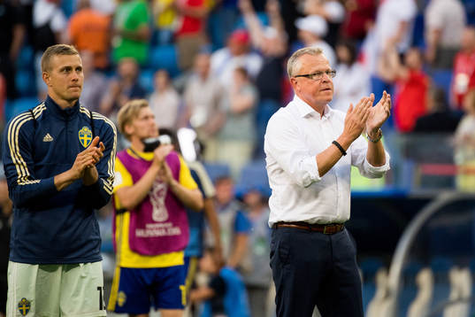 Head coach Janne Andersson of Sweden