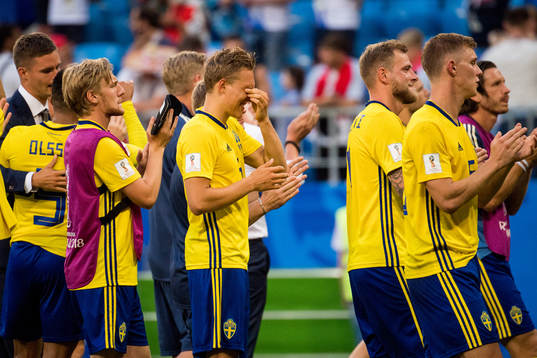Sebastian Larsson of Sweden