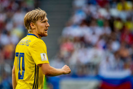 Emil Forsberg of Sweden