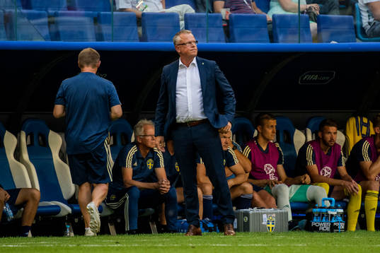 Head coach Janne Andersson of Sweden