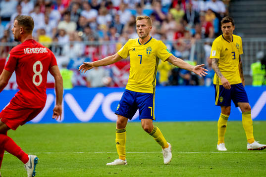 Sebastian Larsson of Sweden