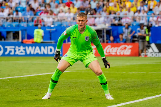 Goalkeeper Jordan Pickford of England