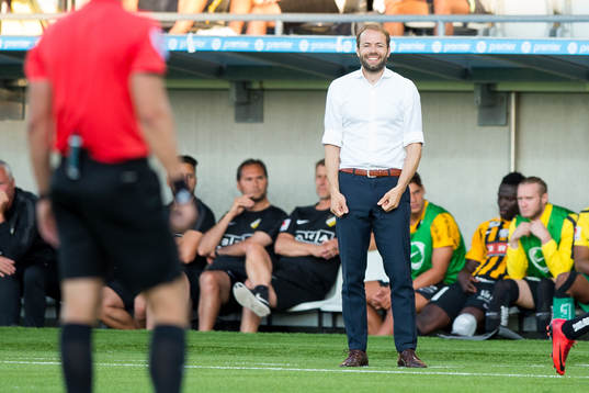 Häckens tränare Andreas Alm