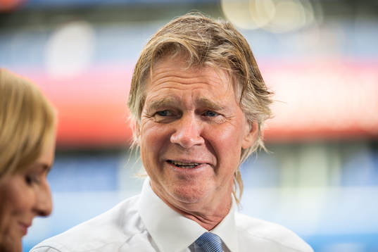 Commentator Glenn Strömberg of the Swedish National