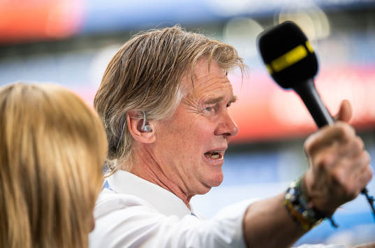 Commentator Glenn Strömberg of the Swedish National