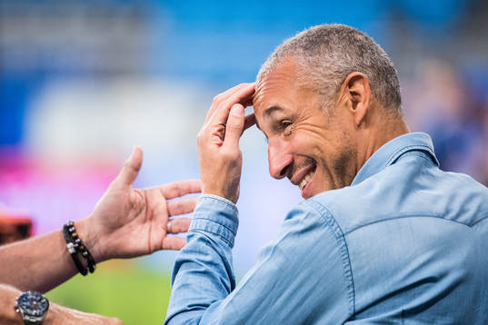 Former Swedish player Henrik Larsson