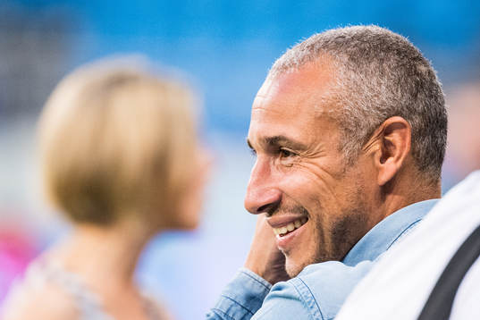 Former Swedish player Henrik Larsson