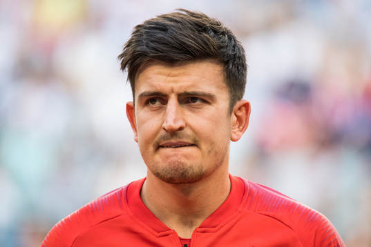Harry Maguire of England prior the FIFA World Cup quarter