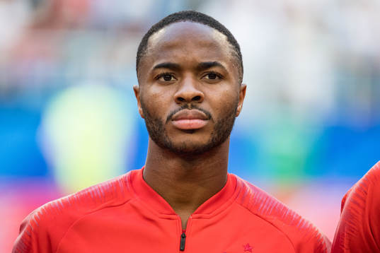 Raheem Sterling of England prior the FIFA World Cup quarter