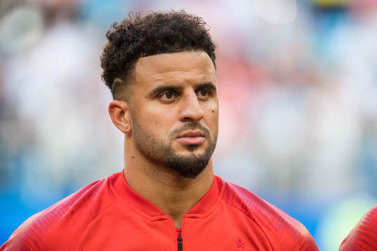Kyle Walker of England prior the FIFA World Cup quarter