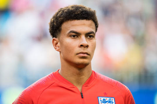 Dele Alli of England prior the FIFA World Cup quarter final