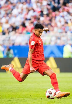 Jesse Lingard of England