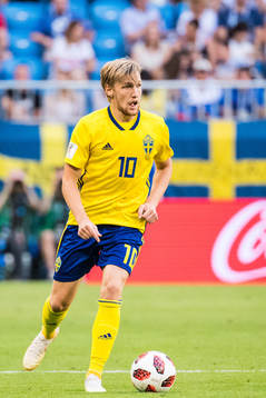 Emil Forsberg of Sweden